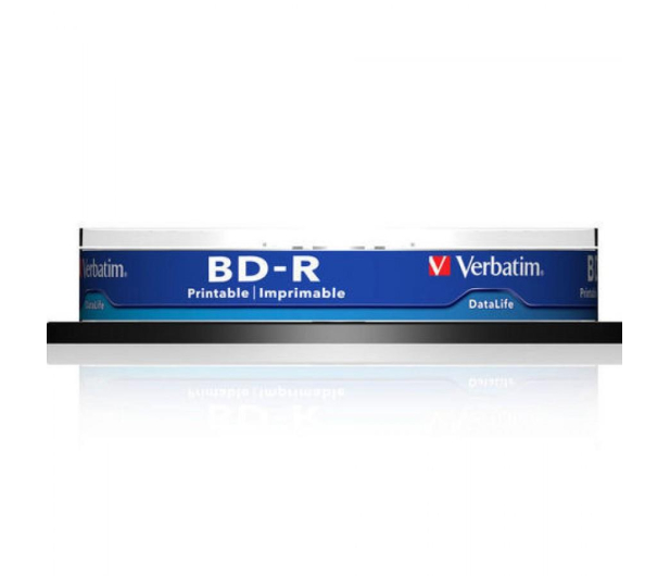 VERBATIM 25GB X6 PRINTABLE DATALIFE (CAKE 10 szt ) - 377482 - zdjęcie 2